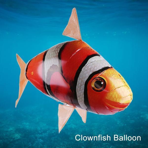 NEW Flying Shark & Clownfish Remote Control Toy 2020