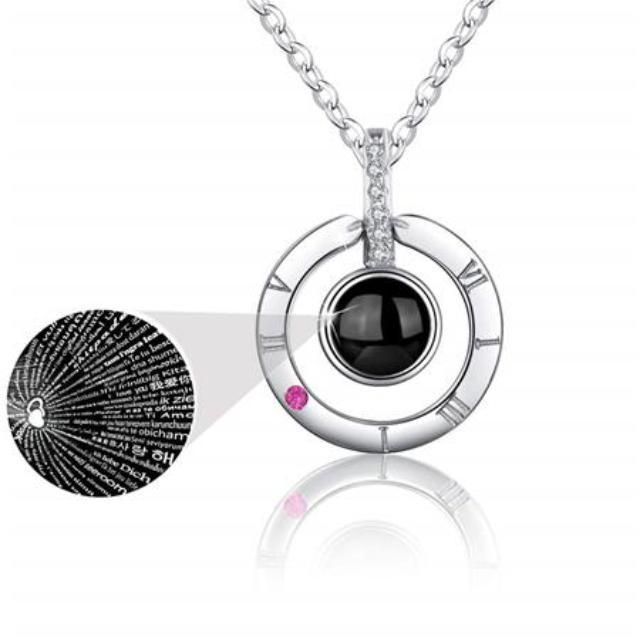 100 LANGUAGES "I LOVE YOU" NECKLACE